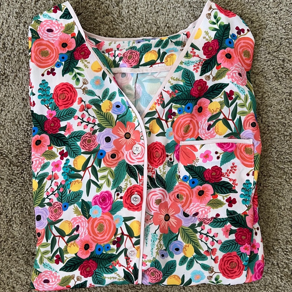 Summersalt x Rifle Paper Co. Sleep Shirt